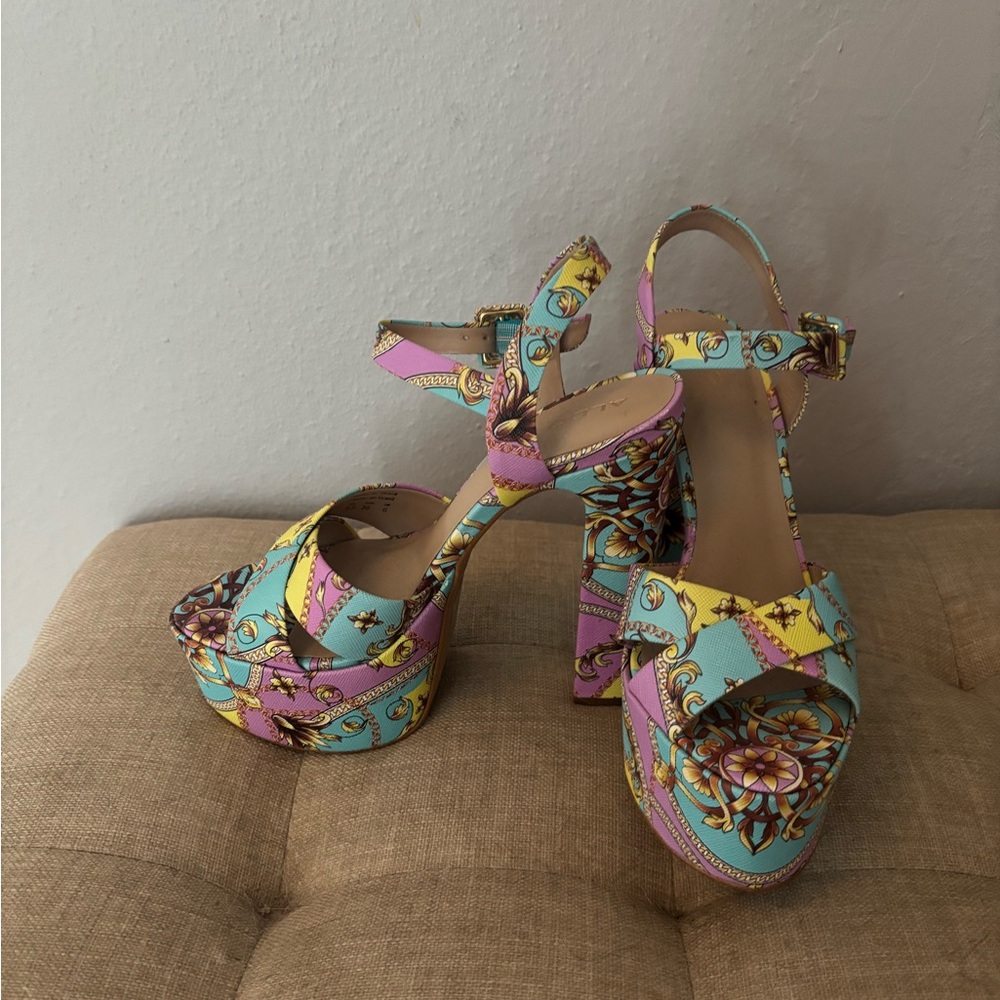 Colorful Women's Platform Sandals
